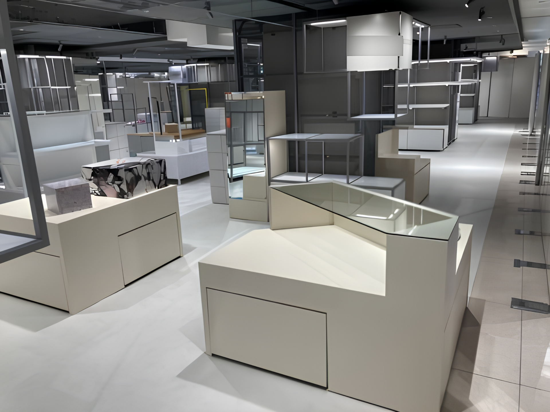 百貨店の家具工事実績